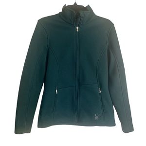 Spyder Endure Full Zip Mid Weight Core Zip Pocket Sweater Jacket Size Large